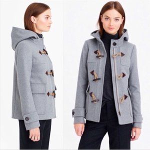 J.Crew Duffle Wool Coat Size 2